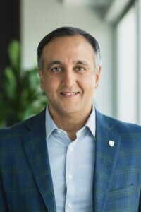 Headshot of GreenShield CEO Zahid Salman